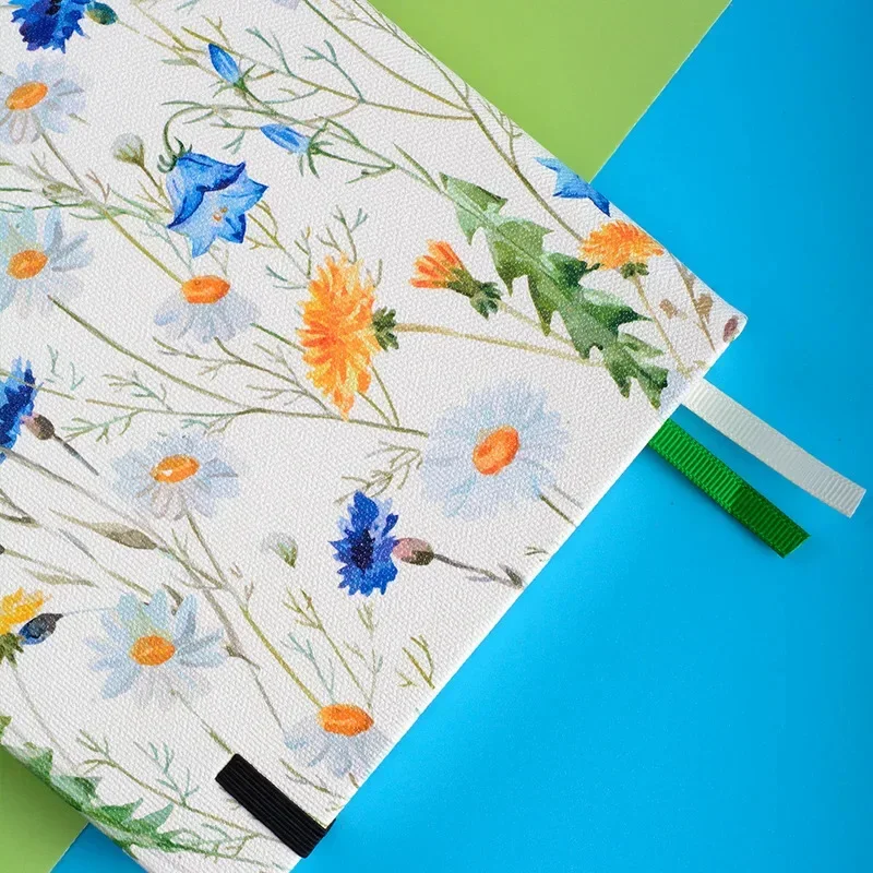 Notebook Dotted A5 - Nuevo Cuaderno Corderona Floral con Puntos,