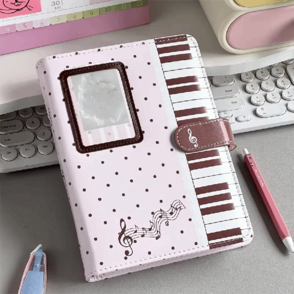 Carpeta de fotos tipo piano co - Notebook Dotted A5 reseña y precio