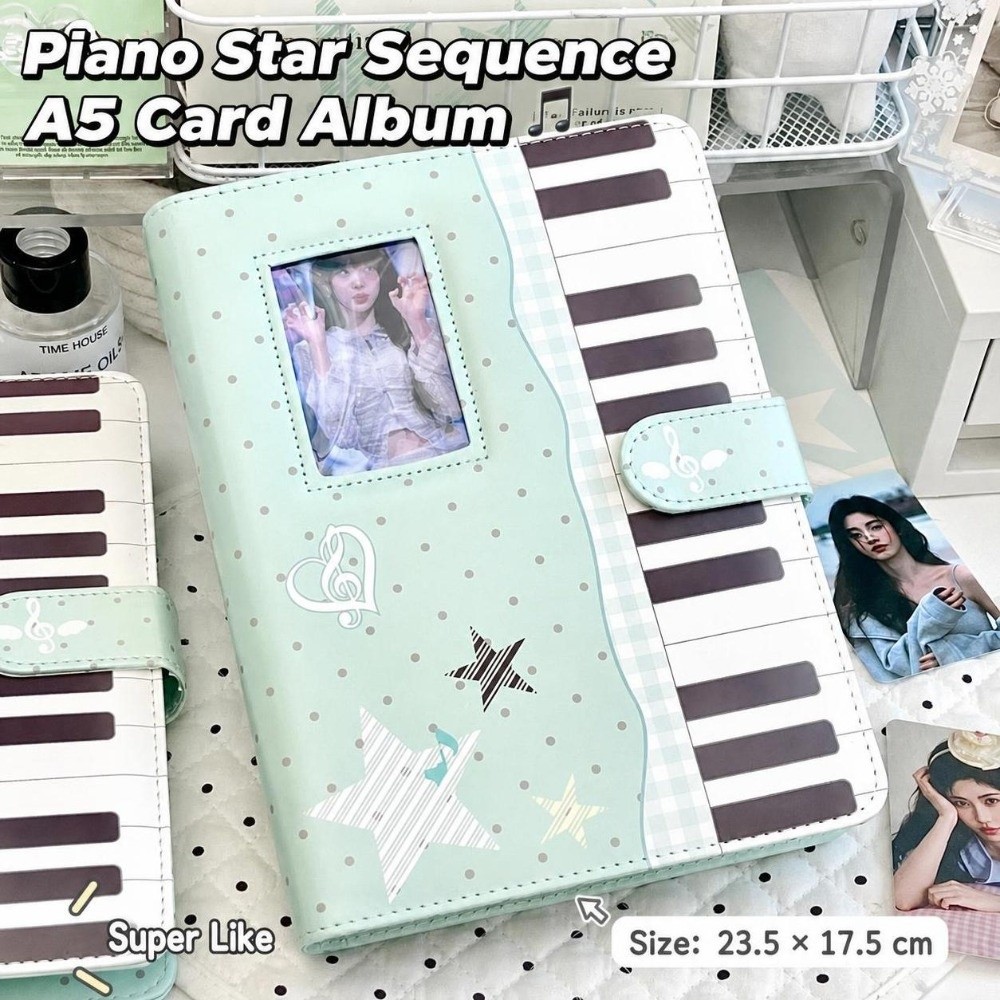 Carpeta de fotos tipo piano co - Notebook Dotted A5 reseña y precio